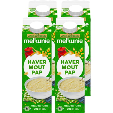 Melkunie Havermoutpap 4 x 1L