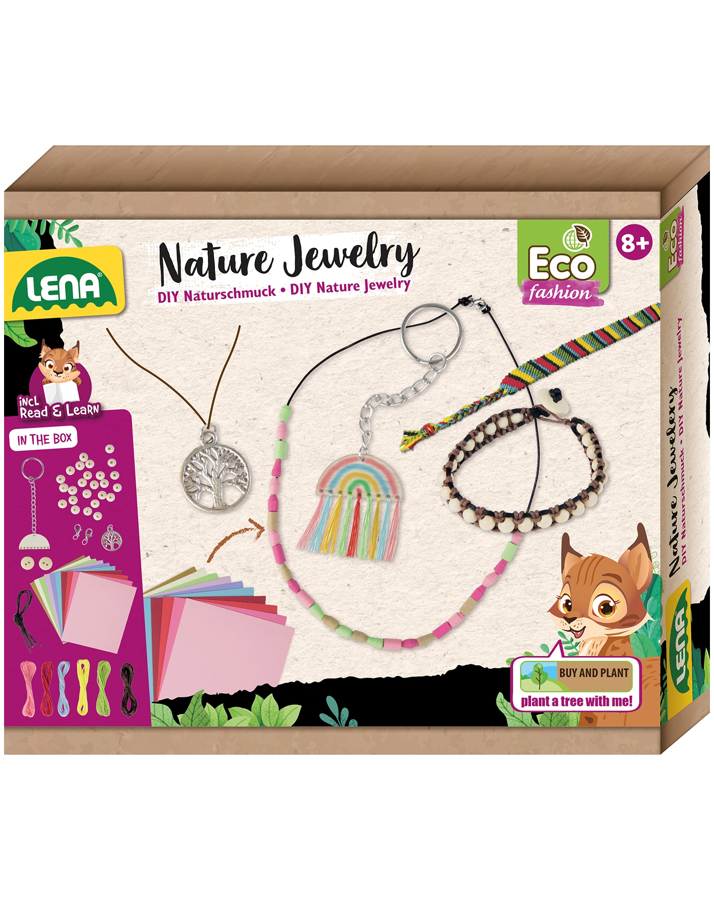 Bastelset ECO UPCYCLING - JEWELERY in bunt