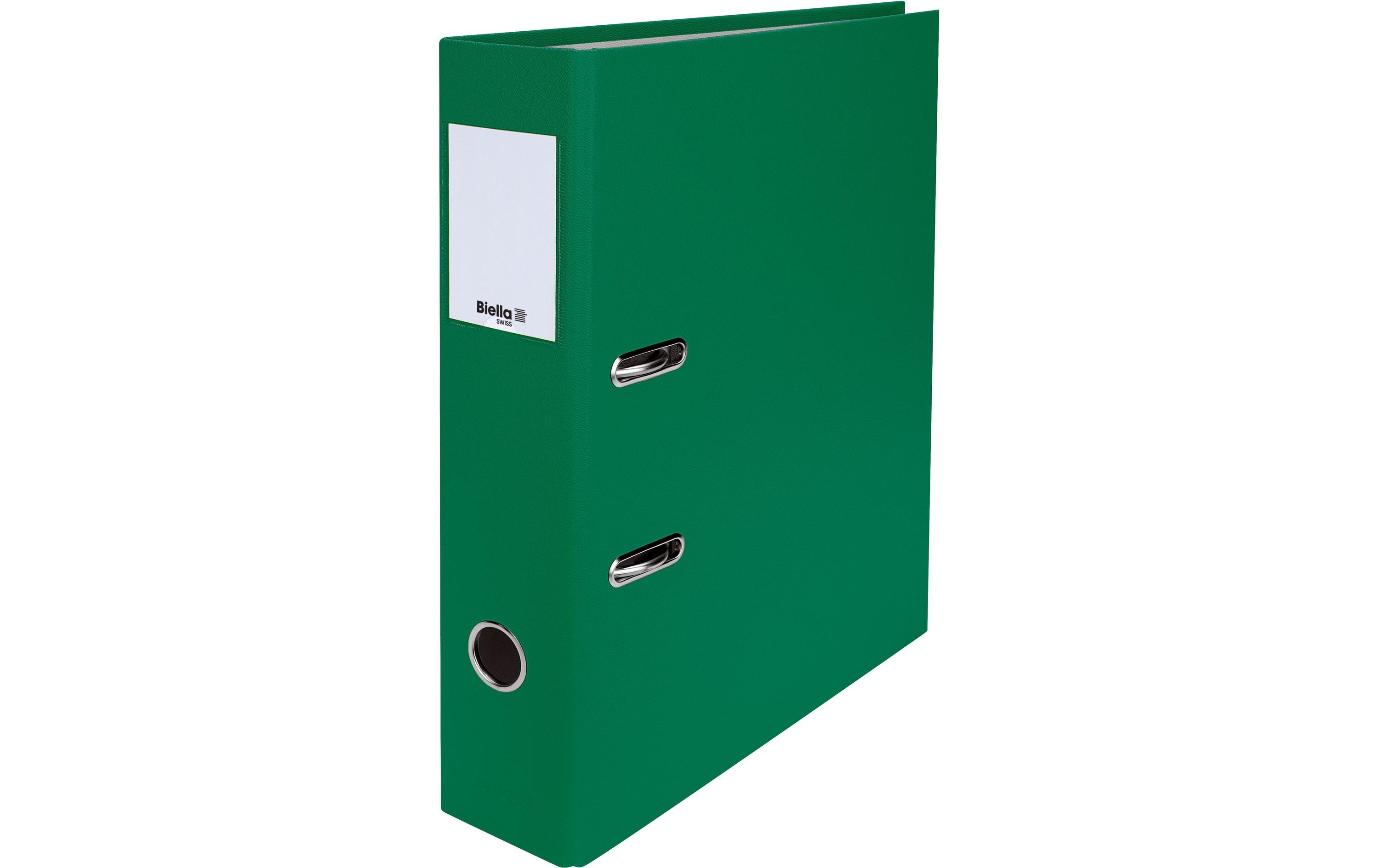 Ordner Plasticolor A4 7 cm, GrünOrdner mit Strong-Mechanik