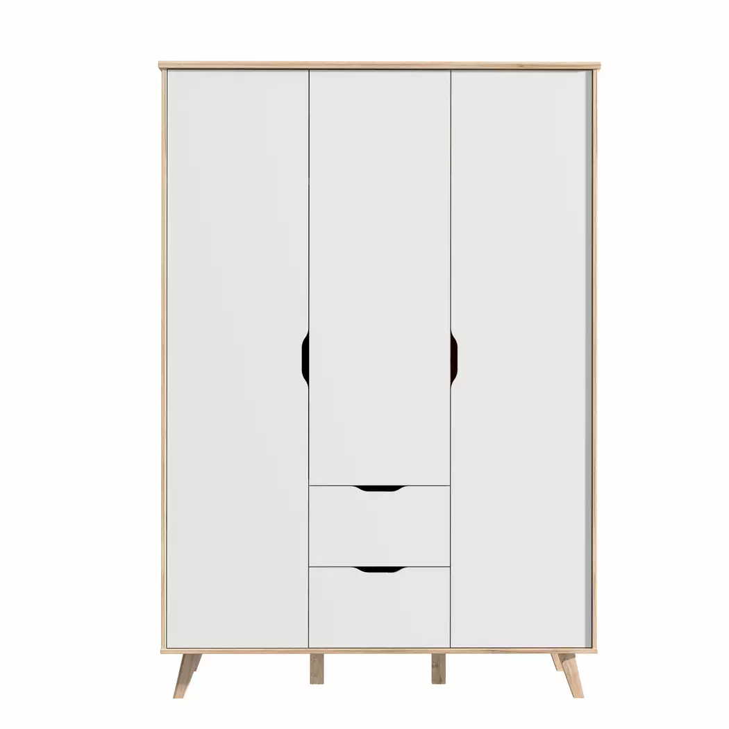 Kleiderschrank Vankka 139 x 202 cm