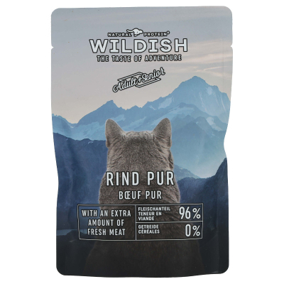 Wildish Cat Adult & Senior Rind pur 10x85g