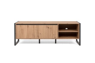 Lowboard DENVER 160 x 55 cm braun/ grau