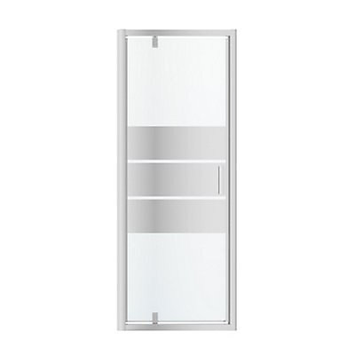 Porte de douche pivotante GoodHome Beloya miroir 70 cm