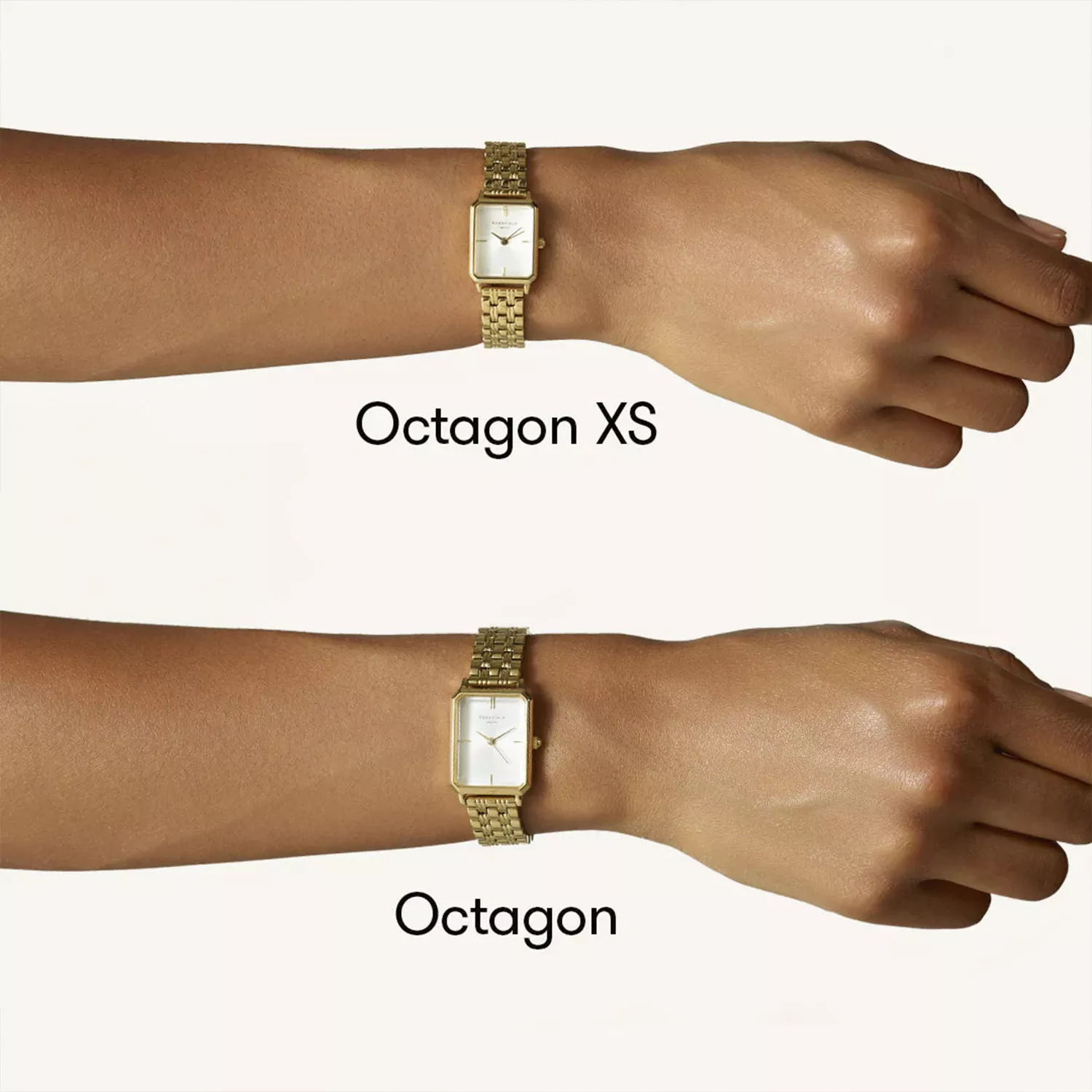 Rosefield Octagon XS Gold OWGSG-O60