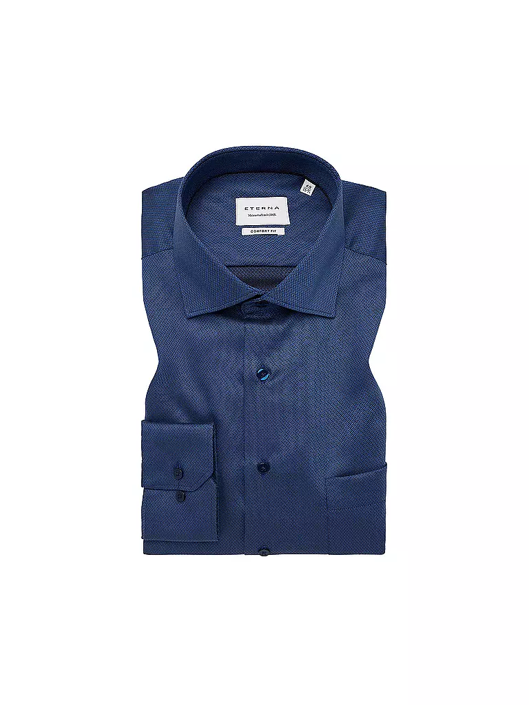 ETERNA Hemd Regular Fit dunkelblau