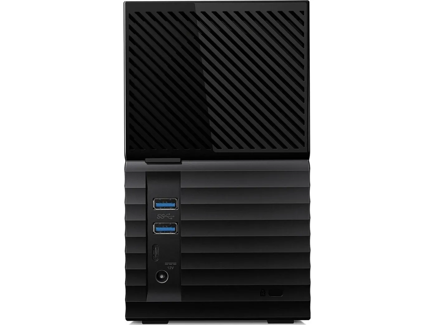 WD My Book Duo WDBFBE0360JBK - Harddisk-array - 36 TB - 2 bays - HDD 18 TB x 2 - USB 3.1 Gen 1 (ekstern)