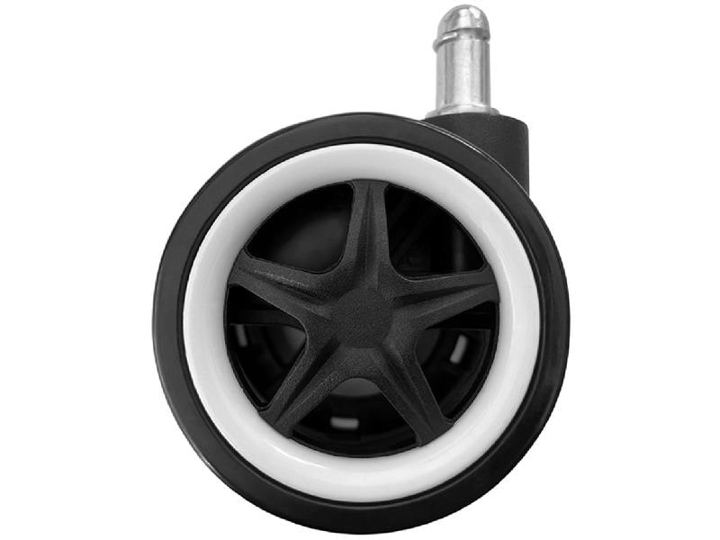 LC-Power Rollen LC-CASTERS-DRIFT 5er Set Weiss Gaming-Rollenset