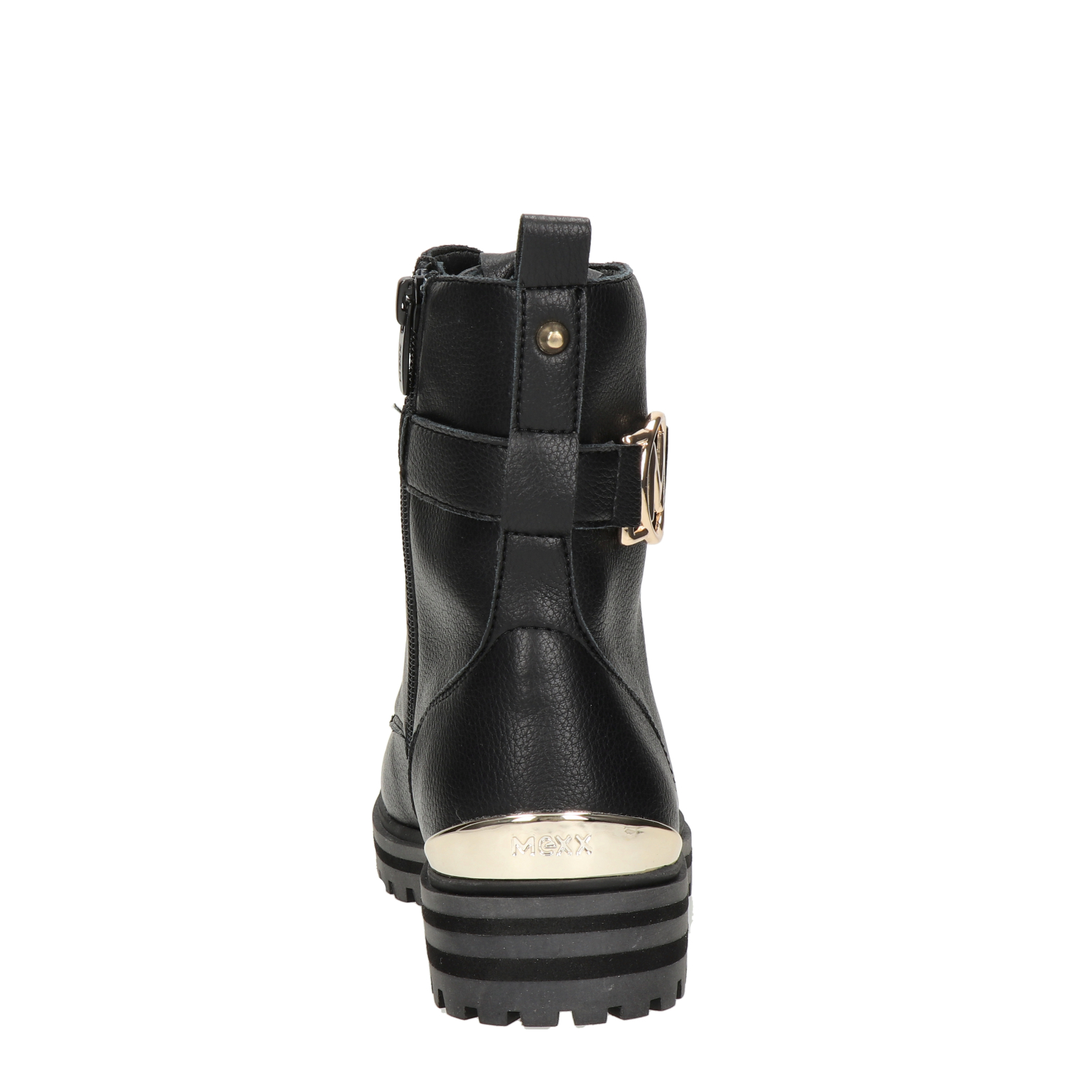 Kyana dames veterboot Mexx Zwart