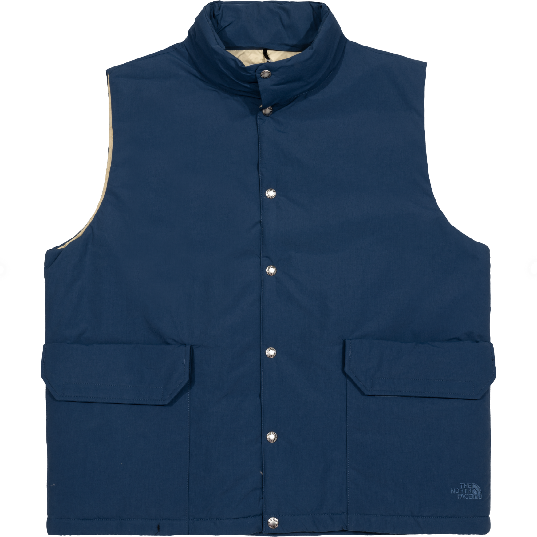 The North Face Weste Blau