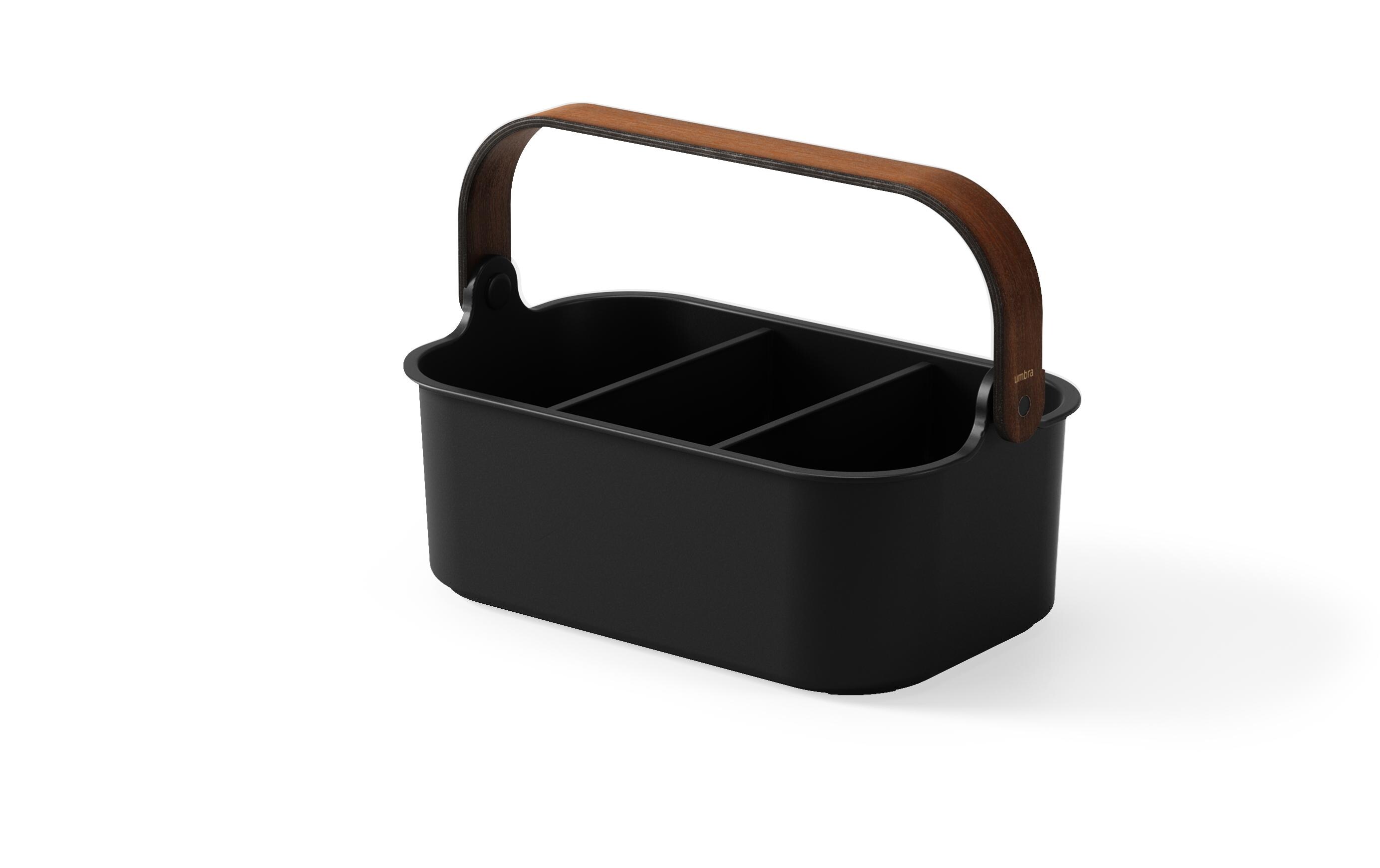 Aufbewahrungsbox Bellwood 28 x 17 x 13 cm, Braun/SchwarzAufbewahrungsbehälter