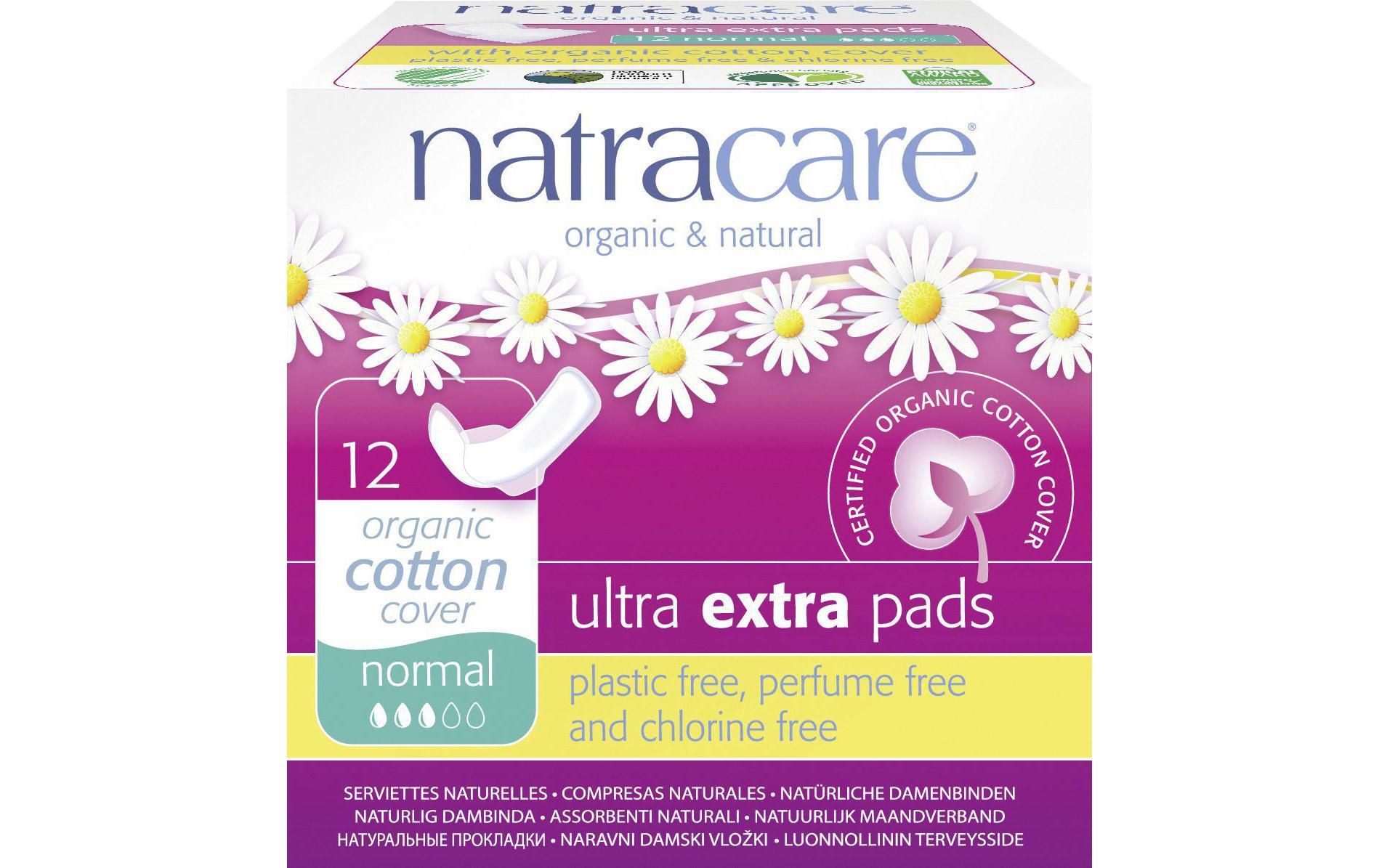 Binde mit Flügeln Ultra Extra Normal 12 StückBinden mit Polsterung und Flügel