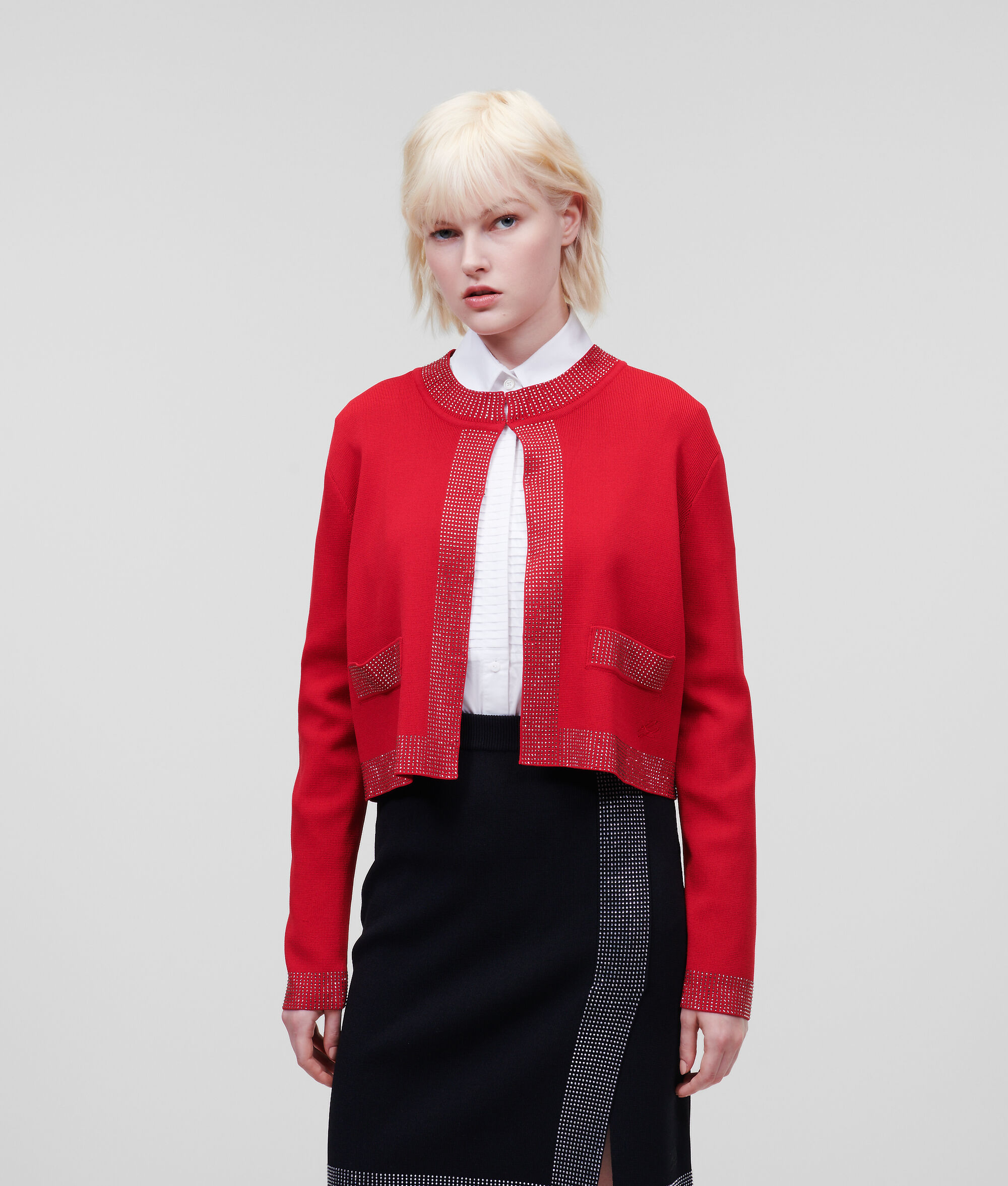 CARDIGAN ORNÉ DE STRASS
