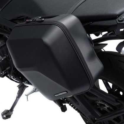 Valise SW-MOTECH KIT COMPLET URBAN ABS Noir (2x16.5 litres) - Noir