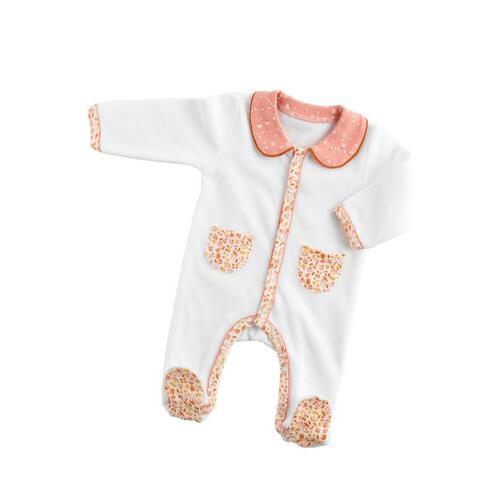 Pyjama 3 Mois avec Col Motif Floral Babywear ESMEE - SAUTHON Baby déco