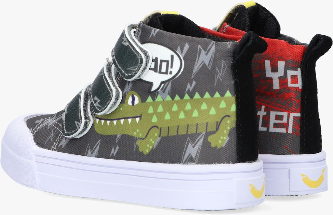 GO BANANAS groene go bananas hoge sneaker latergator
