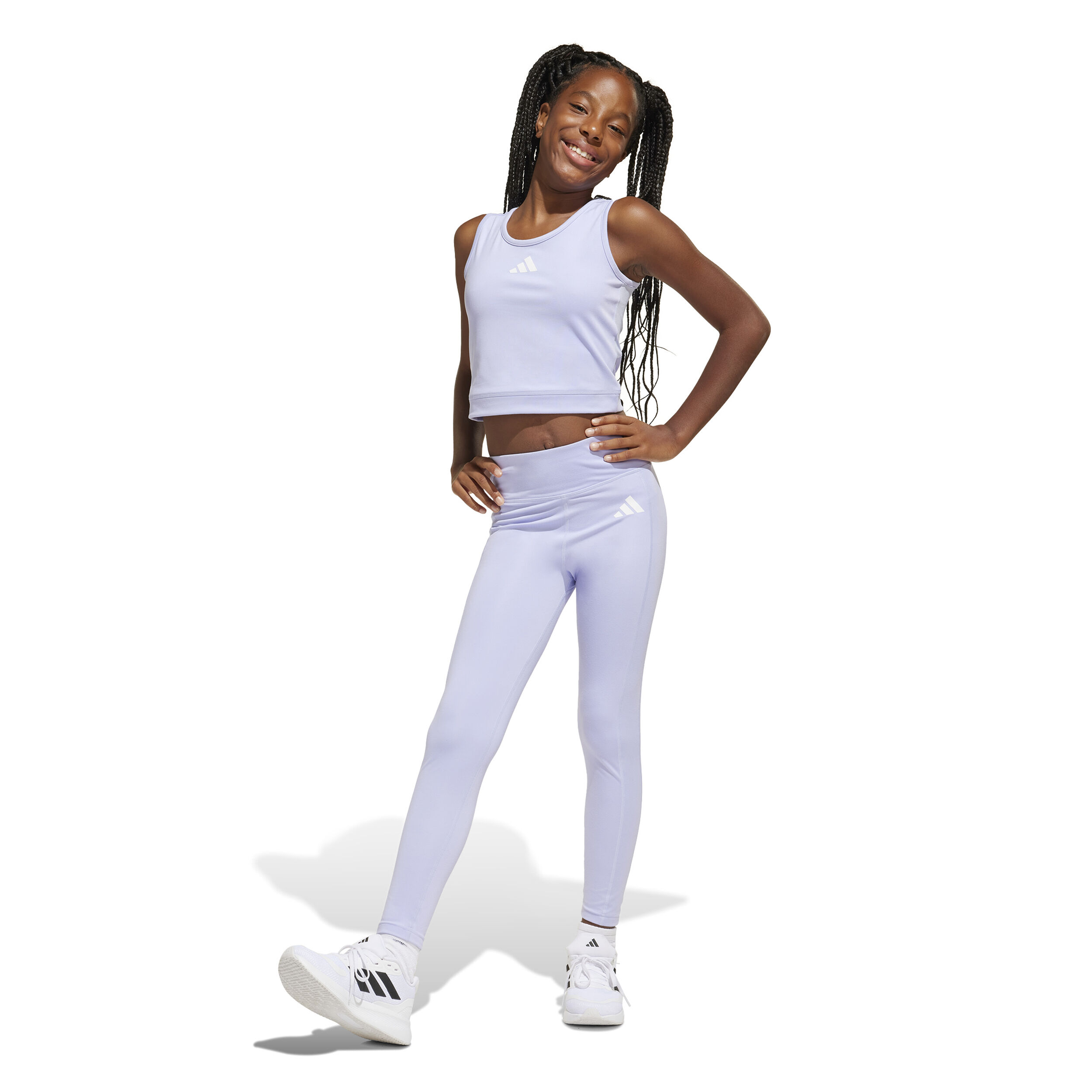 adidas All Sports Favorite Crop Débardeur Tank Top Enfants - Lilas