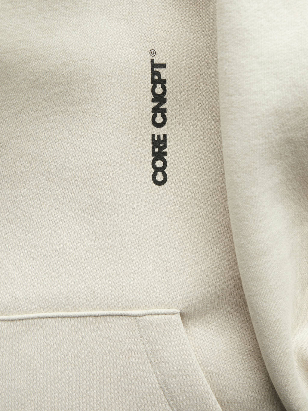 JACK & JONES sweater JCOAUTHENTIC met backprint ecru