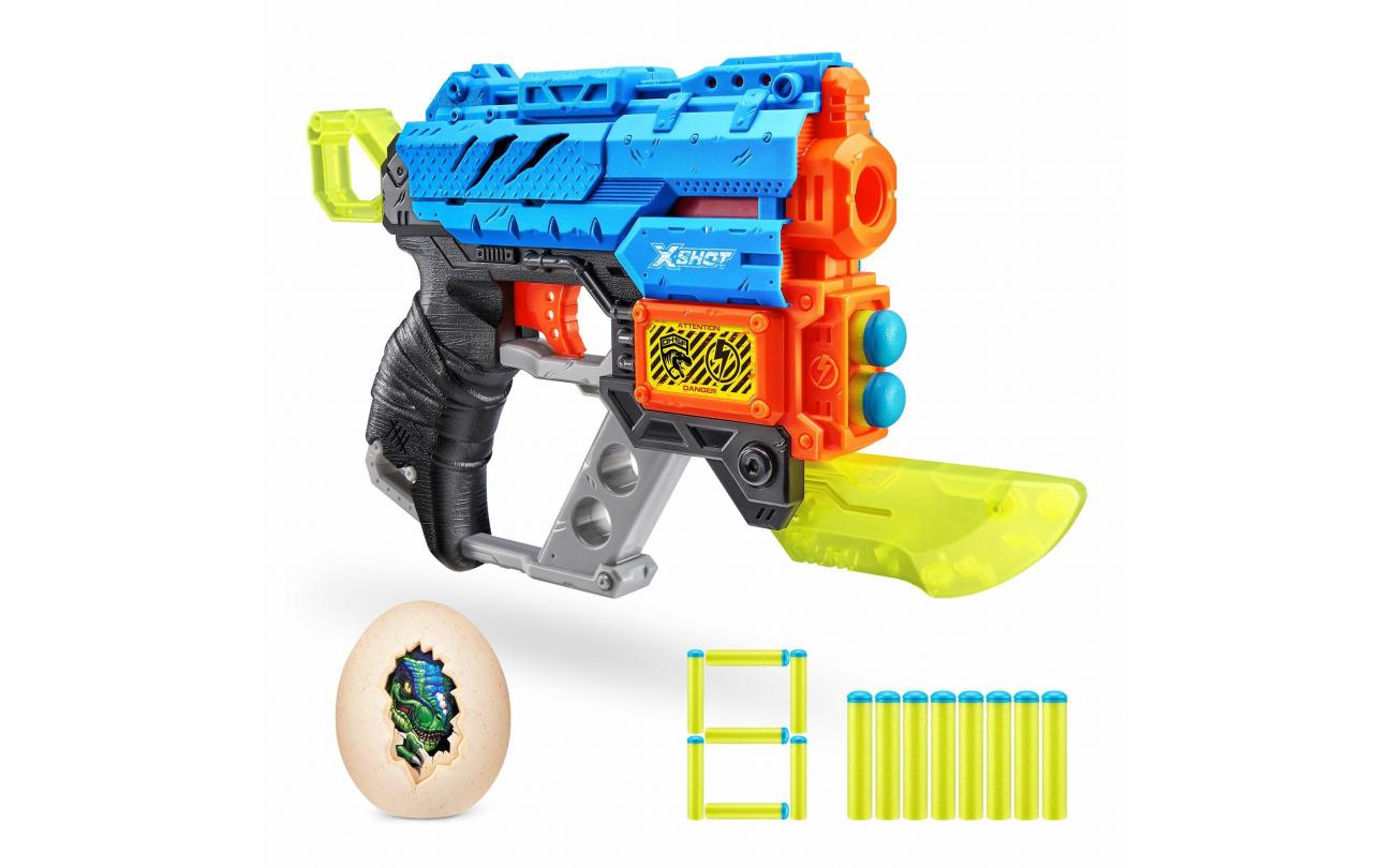X-shot Dino Attack Extinct met 8 darts