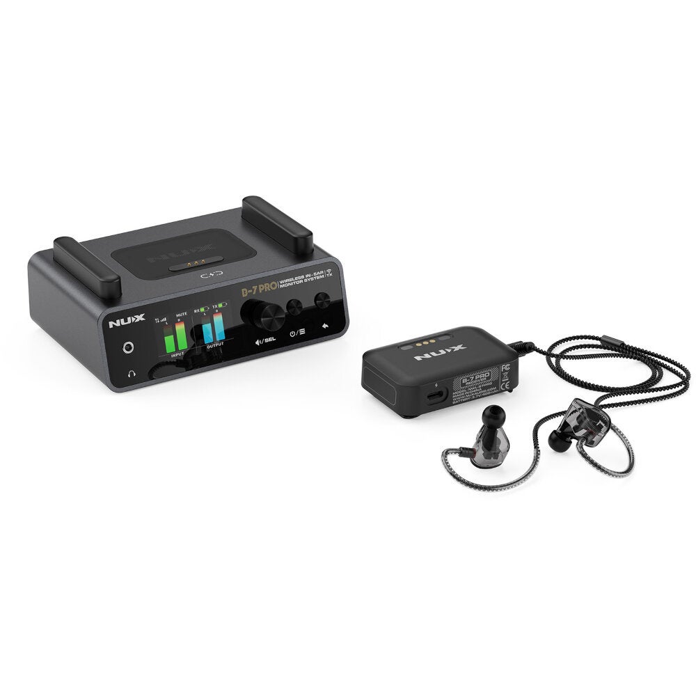 NUX B-7PRO draadloos in-ear monitor systeem