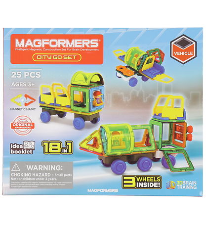 Magformers Magnets?t - 25 Dele - City Go Set