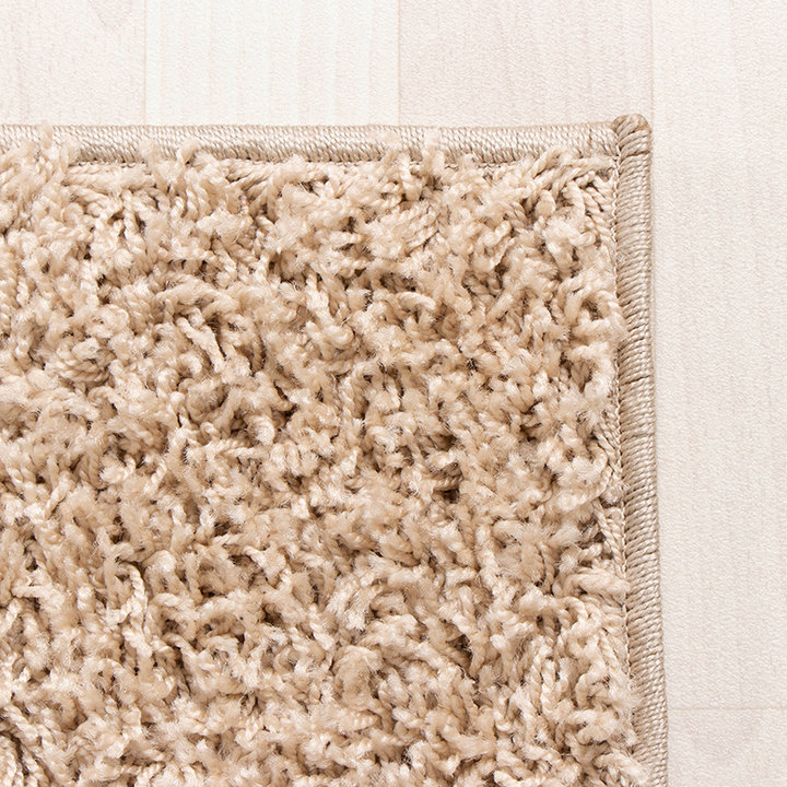 Hoogpolige Loper - Solid Beige | Superzacht