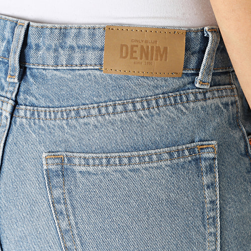 Jean Dad Femme 15255956 Bleu Wash