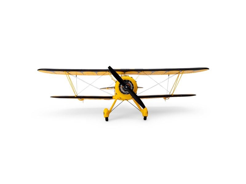 E-flite Doppeldecker UMX WACO 550 mm Gelb, BNF Basic UMX Scale Doppeldecker mit Brushless Antrieb und Spektrum Technik