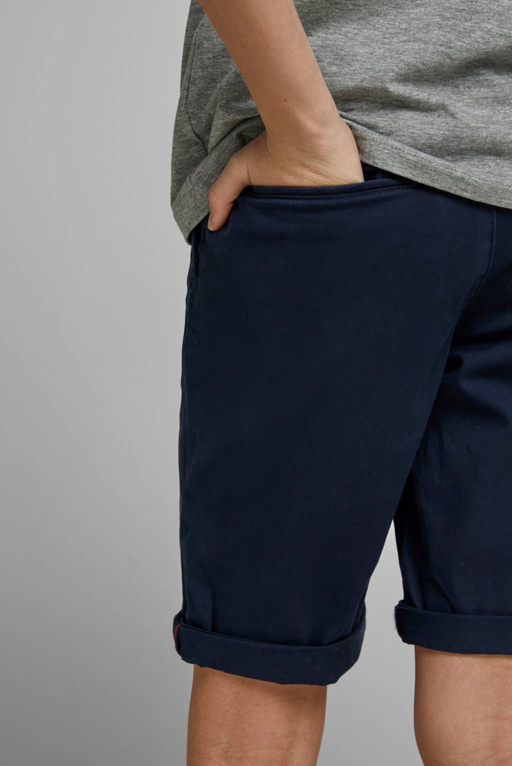 JACK & JONES bermuda JJIBOWIE donkerblauw
