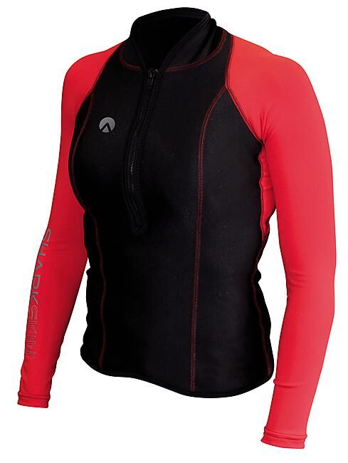 SHARKSKIN - TOP PERFORMANCE WEAR ML DEMI-ZIP ML FEMME