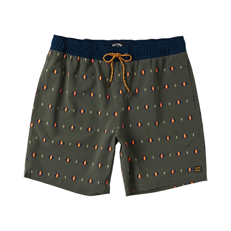 Boardshort Billabong Sundays Layback Military - The Corner Shop