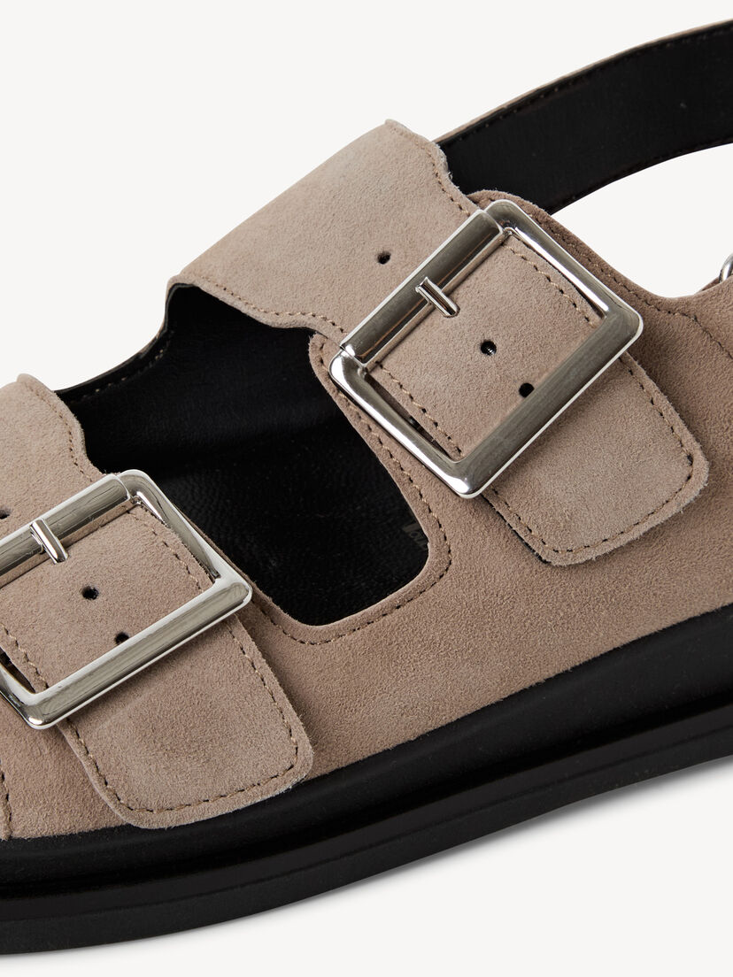 Leren Sandaaltje - beige