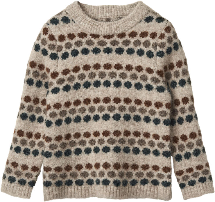 Fliink STAR DOT PULLOVER Sandshell multi