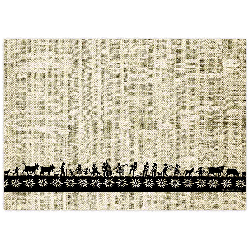 Papiertischset Swiss Tradition 3