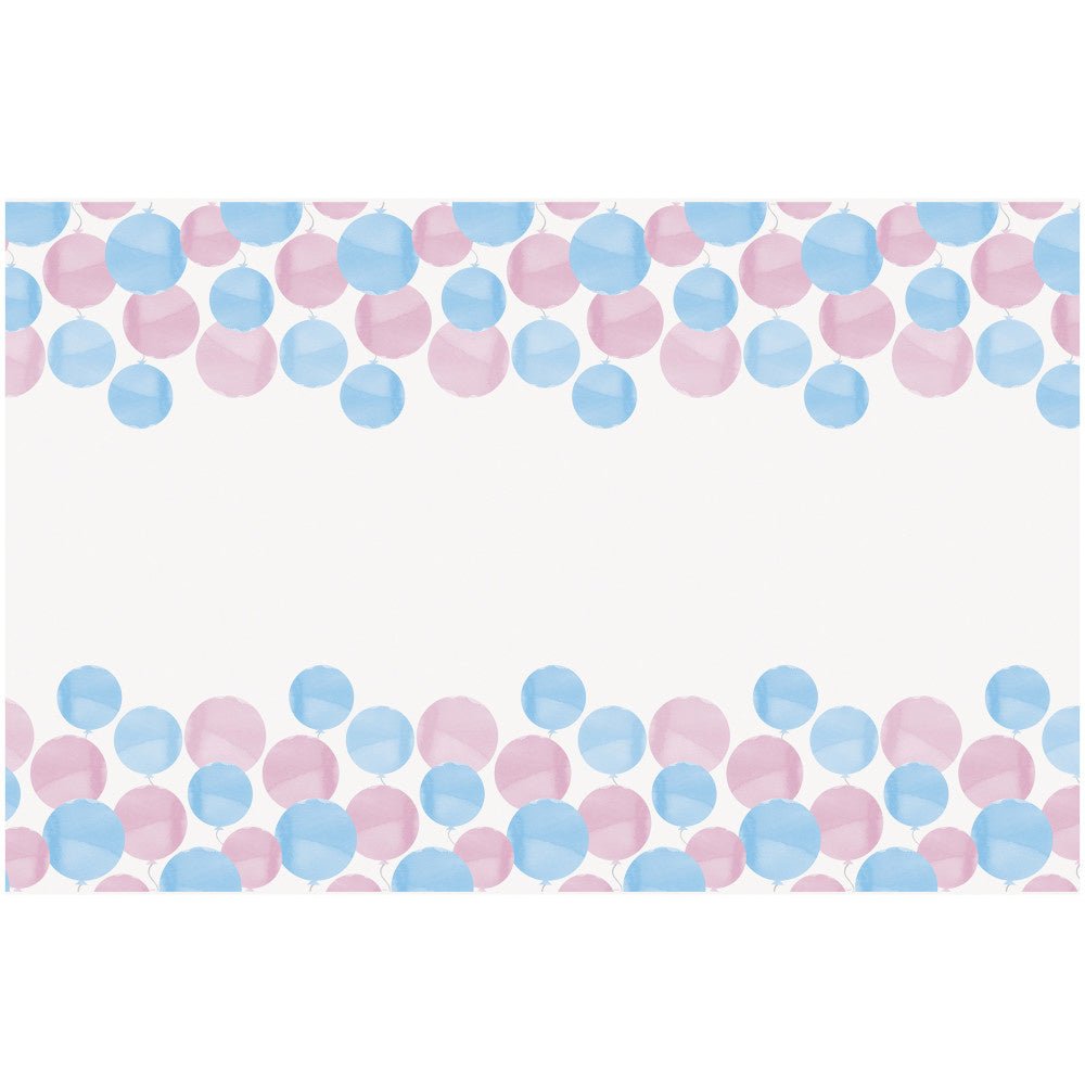 Gender Reveal Tafelkleed 2,13m
