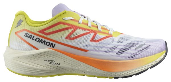 Chaussures Running Salomon Aero Volt 2 Blanc Jaune Orange Femme