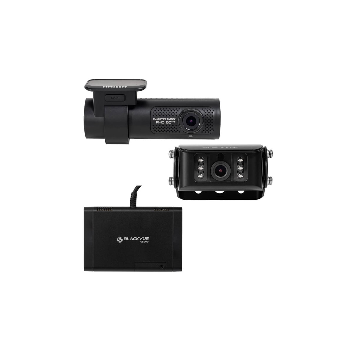 BlackVue Lastebil Bilkamera DR770X 2CH TRUCK LTE 64GB
