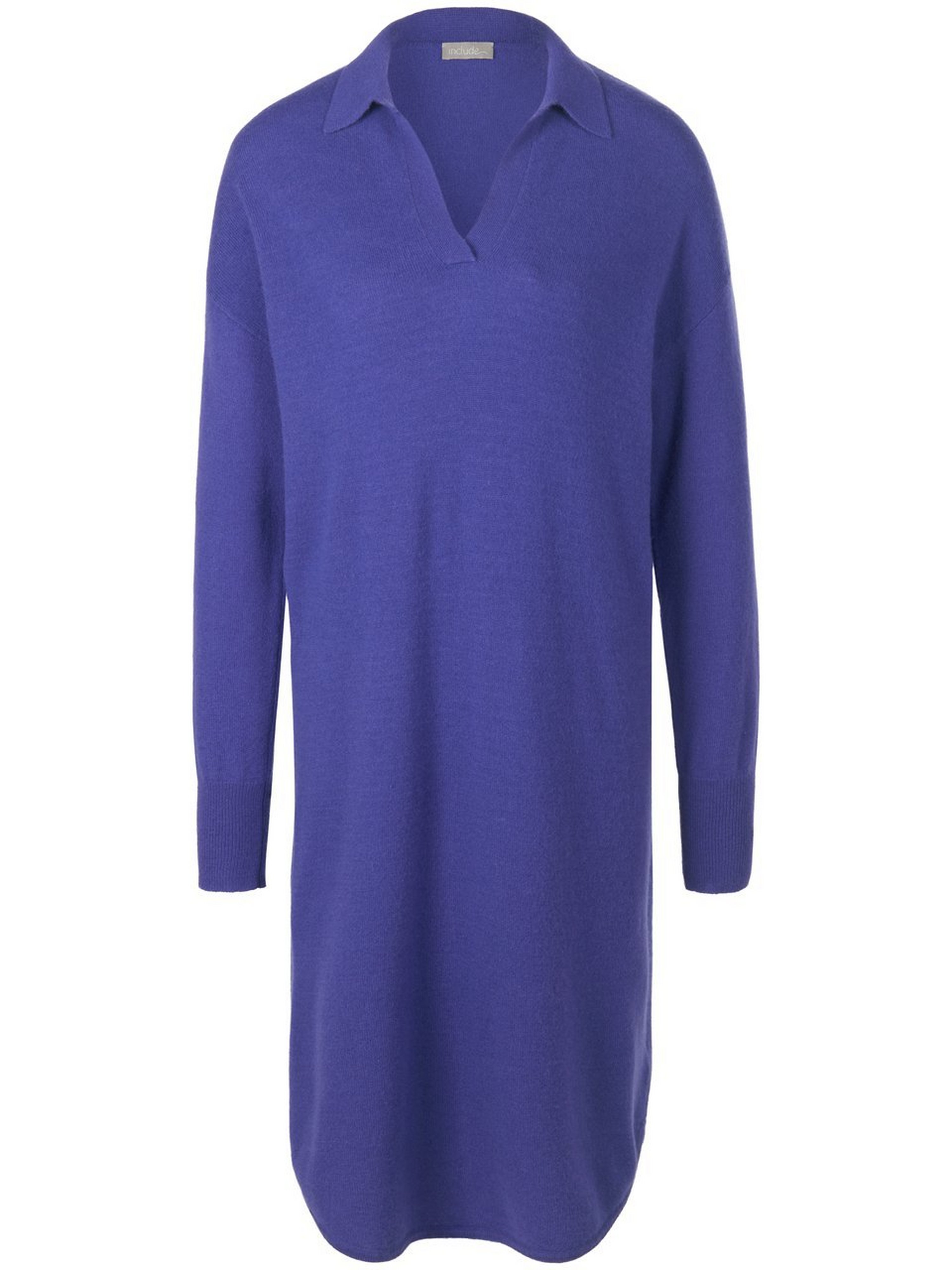 Strickkleid aus Schurwolle und Kaschmir