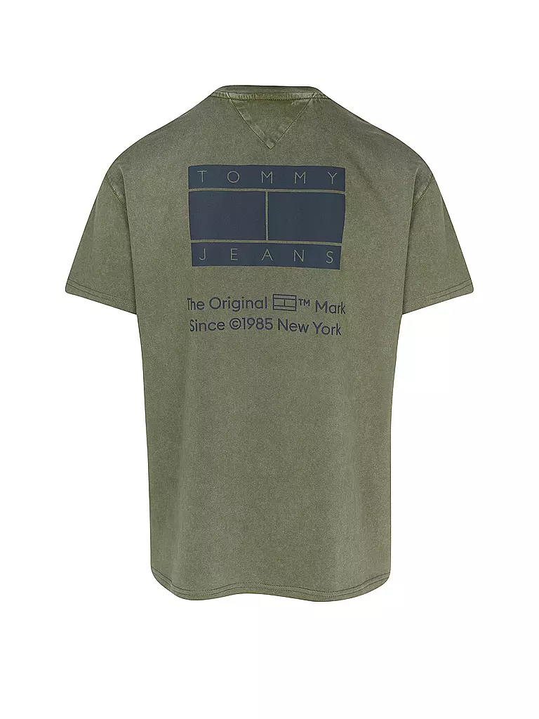 TOMMY JEANS T-Shirt  olive