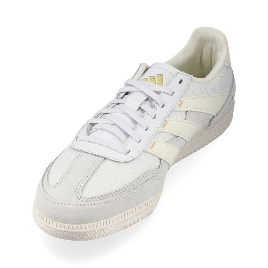 adidas Predator Freestyle IN Day Spark - Blanc/Blanc/Doré
