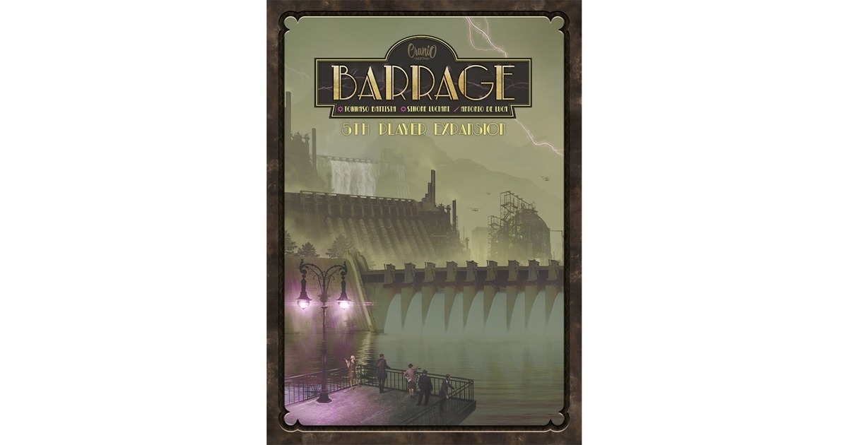 AsmodeeBarrage: 5th Player Expansion Bordspel  (Engels, Uitbreiding, 1 - 4 spelers, 120 minuten, Vanaf 14 jaar)