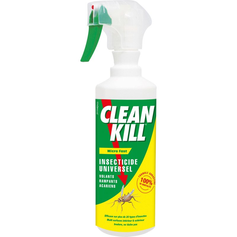 Insecticide Clean Kill - Vaporisateur 500 ml