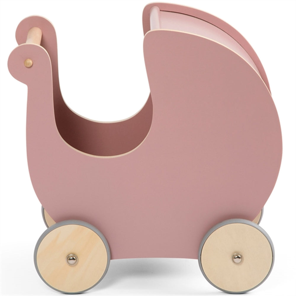 Dukkevogn Blossom Pink - Sebra → Luksusbaby.dk