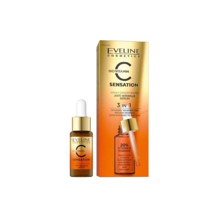 Eveline C Sensation Anti-rimpel Serum 20% Vitamine C 18 ml