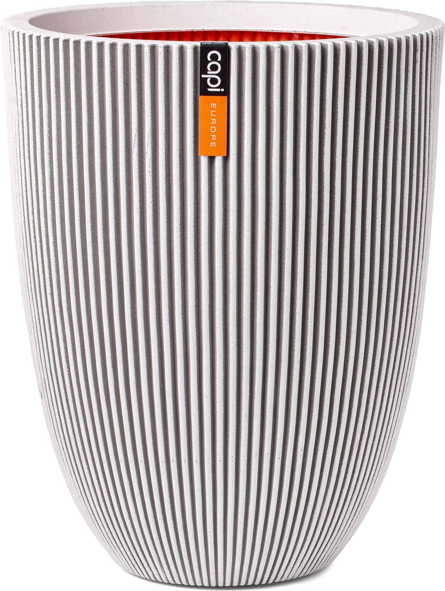 Capi Europe bloempot Groove wit D 46 H 58 cm