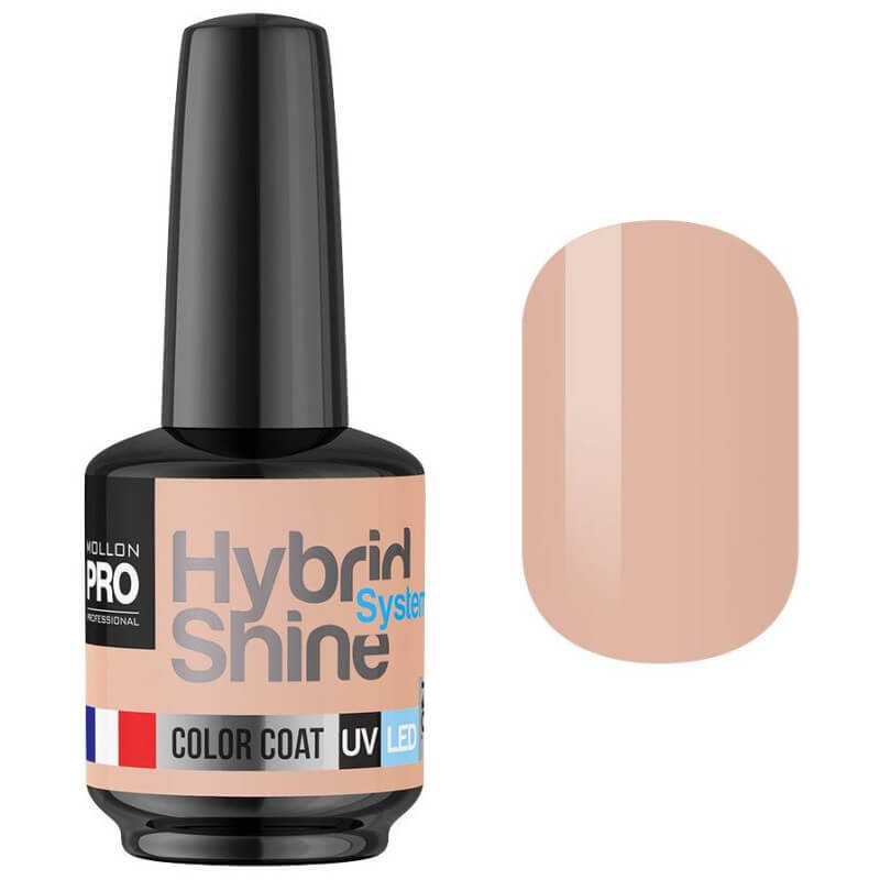 Mini Vernis Semi-Permanent Hybrid Shine Mollon Pro 8ml