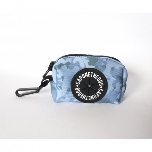 Bolsa de transporte para cães CaponeTheDog com estampa camuflada