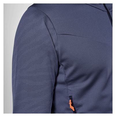 Polaire Homme Salewa Sella Crevasse Hoodie Bleu
