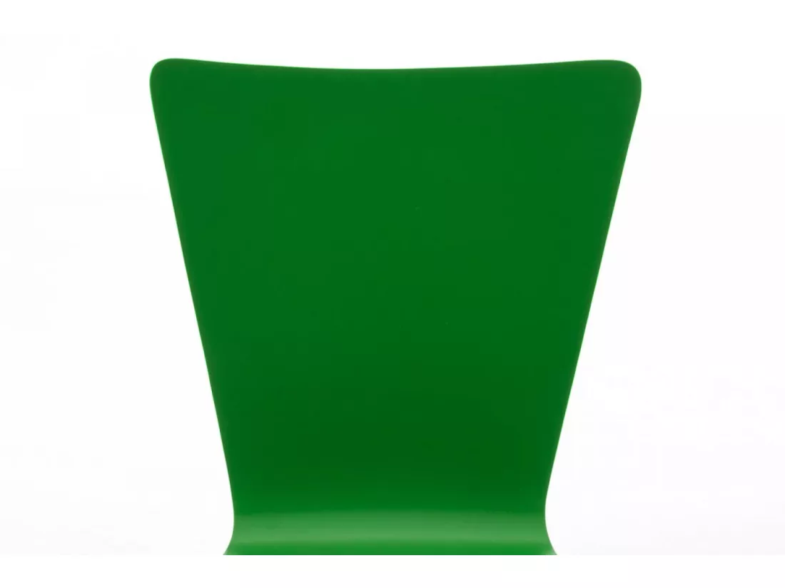 Lot de 2 Chaise de conférence - Bois & Nature - Vert - Aaron