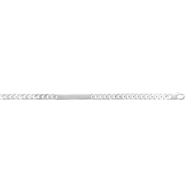 Gourmette Homme - Argent 925 - Chaîne gourmette - Largeur : 5 mm - Longueur : 18 cm