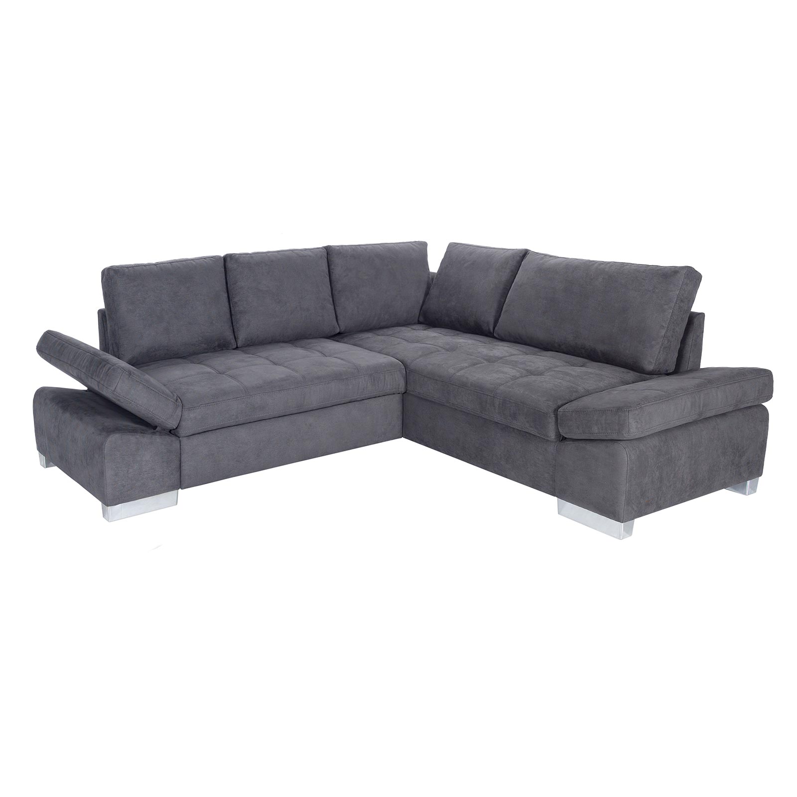 Ecksofa - stone - Liegefunktion links